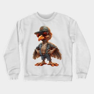 Cartoon Thanksgiving Turkey #17 Crewneck Sweatshirt